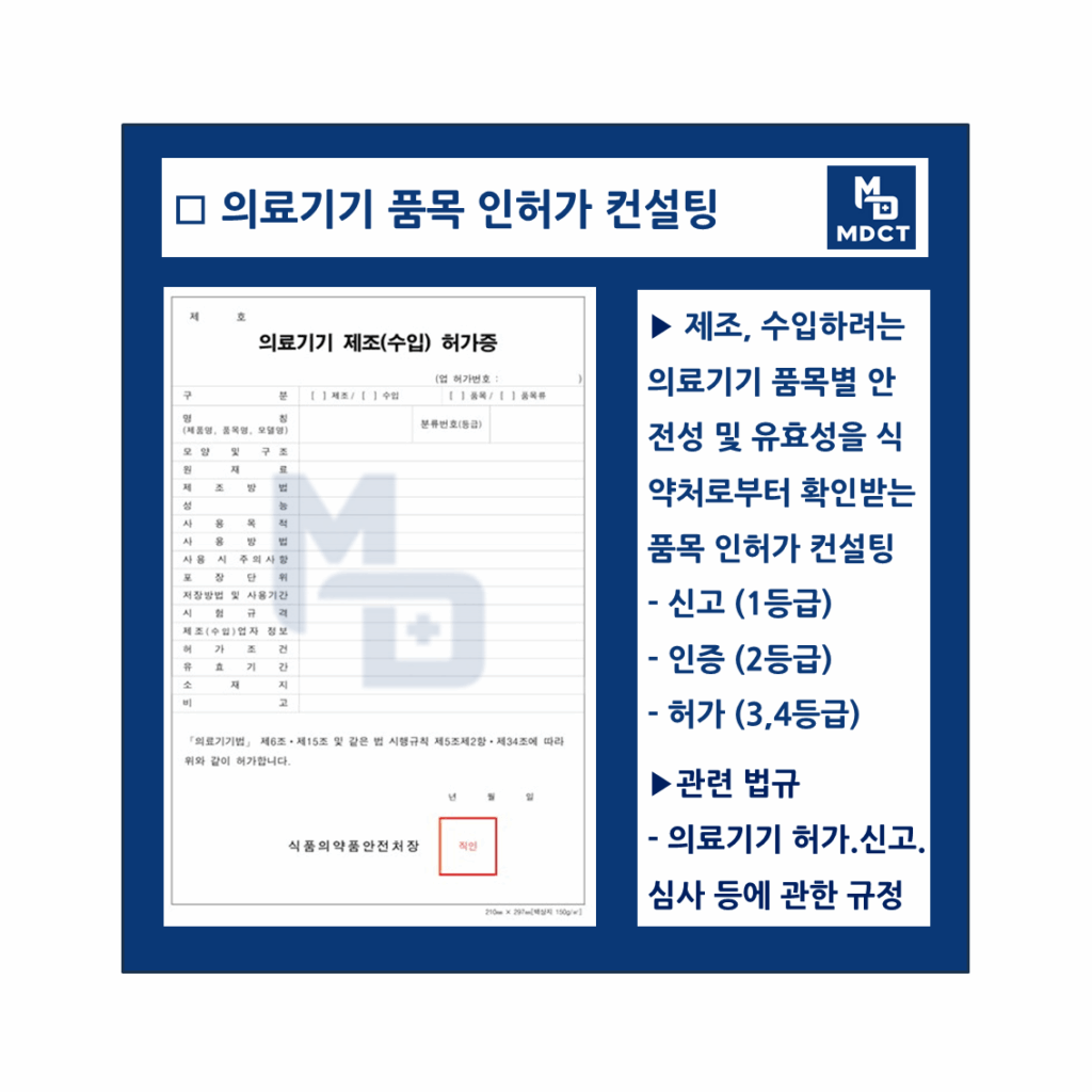 의료기기 인허가